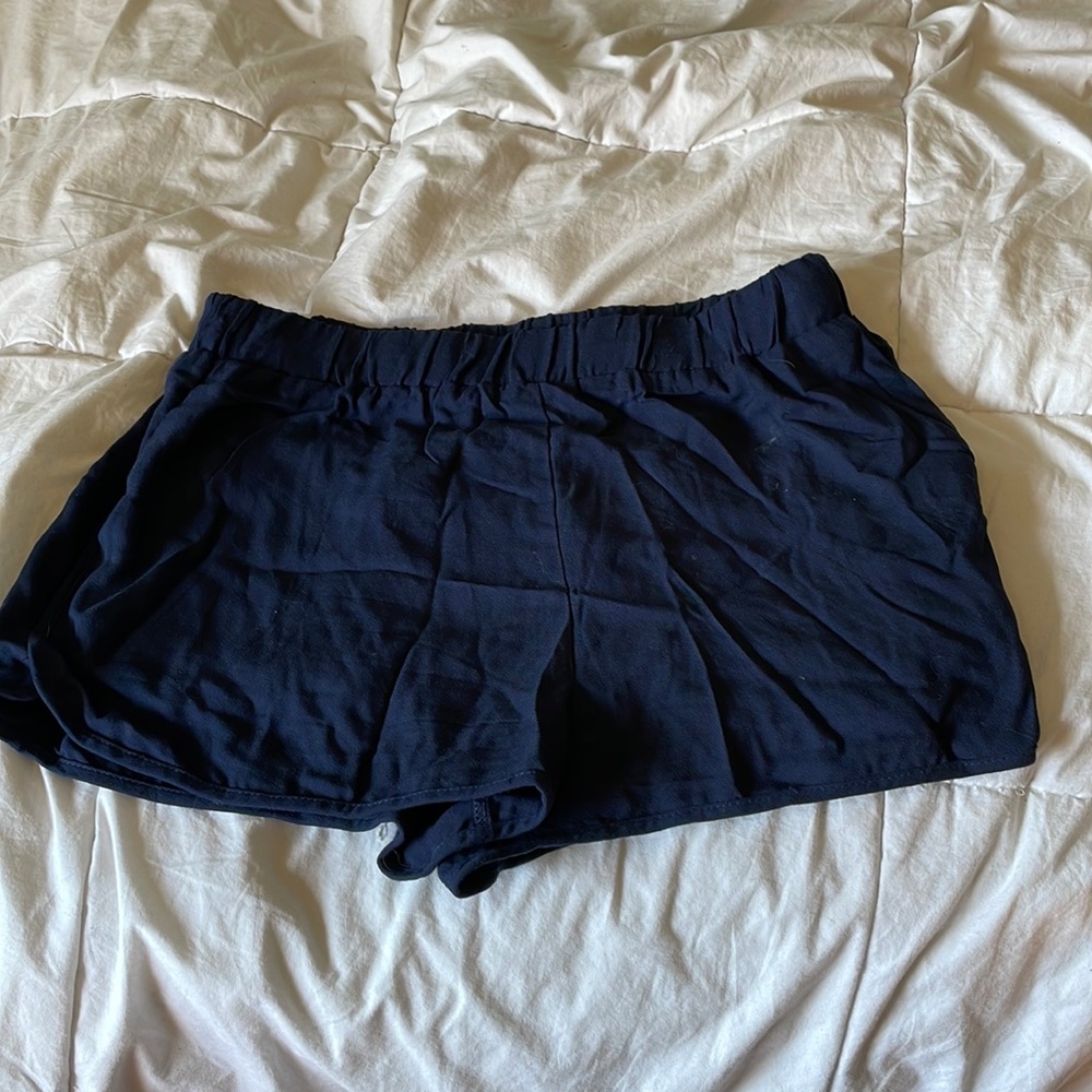Navy blue shorts